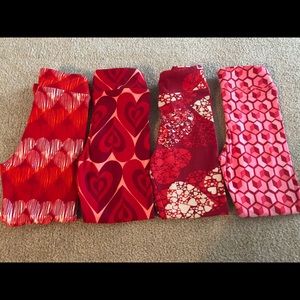 S/M Valentine’s Day Kids Leggings!